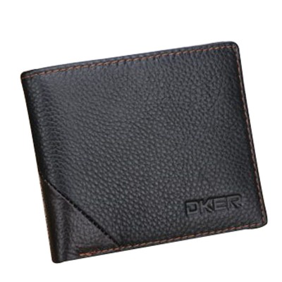 Custom Logo Money Clip Leather Credit Card Wallet Online Shipping