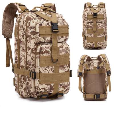 TUOSLAND  waterproof 900D polyester smart military camouflage 50l outdoor backpack pro tactical bag sports army  climbing