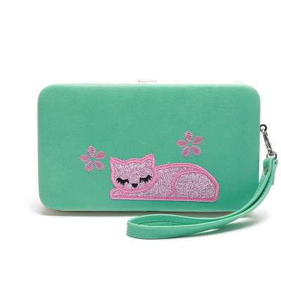 New Arriving Fashion Cut Wallets Box Girls Cat Wallet Online Shipping